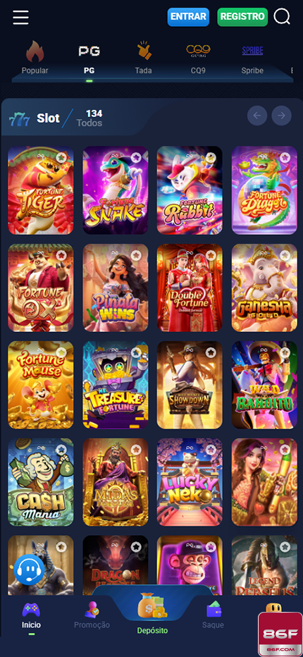 Prêmios Jogos 86f.com